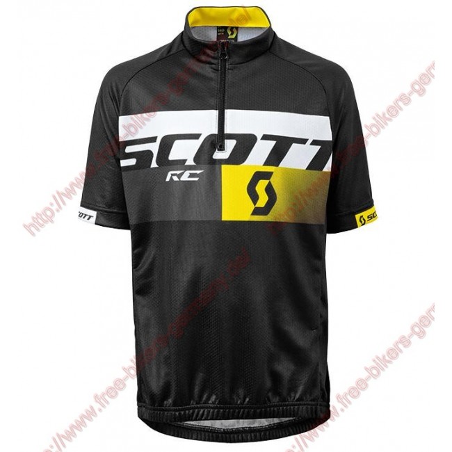 Radsport Scott RC schwarz Kinder Trikot Kurzarm Radtrikot Kaufen Radsport Scott RC schwarz Kinder Trikot Kurzarm Radtrikot Kaufen