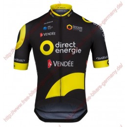 Radsport TEAM DIRECT ENERGIE 2018 Trikot Kurzarm Radtrikot Kaufen