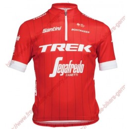 Radsport TREK-SEGAFREDO 2018 Kinder Trikot Kurzarm Radtrikot Kaufen