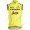 Radsport TREK-SEGAFREDO 2018 fluo gelb Windstopper ärmelloses Trikot Kurz Radtrikot Kaufen