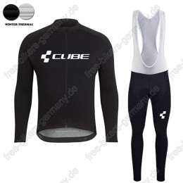 Profiteam 2018 Cube schwarz winter thermal fleece Fahrradbekleidung Trikot Langarm+Lang Tr Radtrikot Kaufen