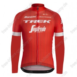 Profiteam 2018 TREK SEGAFREDO Pro rot Trikot Langarm Radtrikot Kaufen
