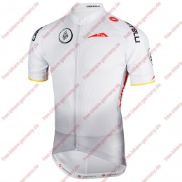Profiteam 2018 Dubai Tour Weiß Trikot Kurzarm Outlet Radtrikot Kaufen
