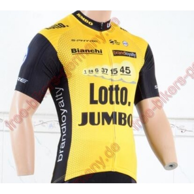 Profiteam 2018 LottoNL-Jumbo Trikot Kurzarm Outlet Radtrikot Kaufen Profiteam 2018 LottoNL-Jumbo Trikot Kurzarm Outlet Radtrikot Kaufen