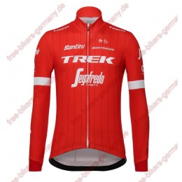 Profiteam 2018 Trek Segafredo rot Trikot Langarm Radtrikot Kaufen