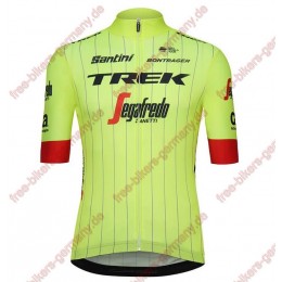 Profiteam 2018 Trek Segafredo fluo gelb Trikot Kurzarm Outlet Radtrikot Kaufen