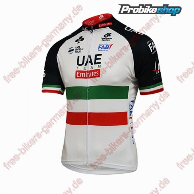 Profiteam 2018 UAE ITALIAN CHAMPION Trikot Kurzarm Outlet Radtrikot Kaufen Profiteam 2018 UAE ITALIAN CHAMPION Trikot Kurzarm Outlet Radtrikot Kaufen