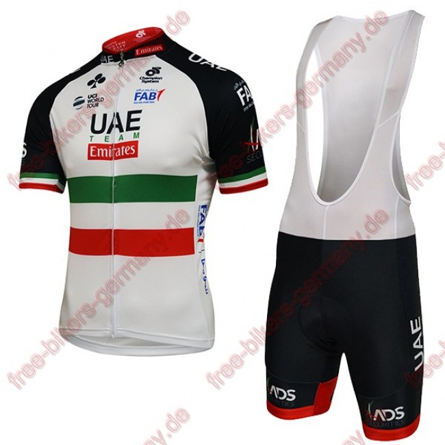 Profiteam 2018 UAE ITALIAN CHAMPION Radbekleidung Satz Trikot Kurzarm+Trägerh Radtrikot Kaufen Profiteam 2018 UAE ITALIAN CHAMPION Radbekleidung Satz Trikot Kurzarm+Trägerh Radtrikot Kaufen
