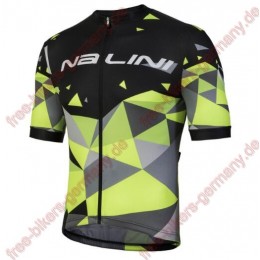 Profiteam 2018 Nalini AHS Discesa Gelb Trikot Kurzarm 19756VO Radtrikot Kaufen