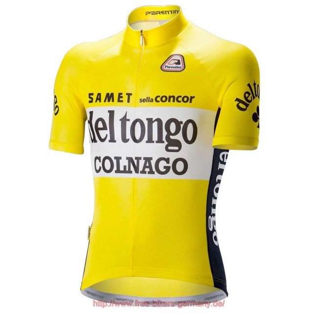 COLNAGO DEL TONGO gelb Fahrradbekleidung Radtrikot Satz Kurzarm Radtrikot Kaufen COLNAGO DEL TONGO gelb Fahrradbekleidung Radtrikot Satz Kurzarm Radtrikot Kaufen