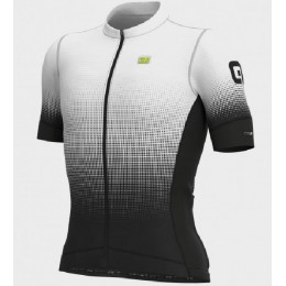 Fahrradbekleidung Radsport 2020 Ale PR-S Dots Trikot Kurzarm Outlet Weiß L12746719-02 Radtrikot Kaufen