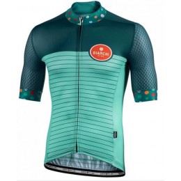 Fahrradbekleidung Radsport 2020 BIANCHI MILANO Taloro Trikot Kurzarm Outlet Grün Radtrikot Kaufen