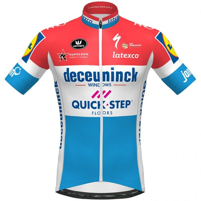Fahrradbekleidung Radsport 2020 DECEUNINCK QUICK-STEP Luxembourgian Champion Trikot Kurzarm Outlet Radtrikot Kaufen Fahrradbekleidung Radsport 2020 DECEUNINCK QUICK-STEP Luxembourgian Champion Trikot Kurzarm Outlet Radtrikot Kaufen