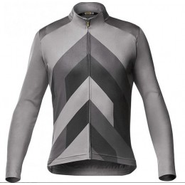 Fahrradbekleidung Radsport 2020 MAVIC Cosmic Graphic Trikot LangarmGrau Radtrikot Kaufen