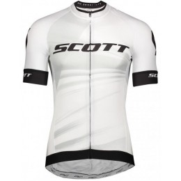 Fahrradbekleidung Radsport 2020 SCOTT RC Pro Trikot Kurzarm Outlet Weiß Radtrikot Kaufen