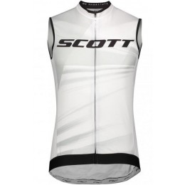 Fahrradbekleidung Radsport 2020 SCOTT RC Pro maglia senza maniche Weiß Radtrikot Kaufen