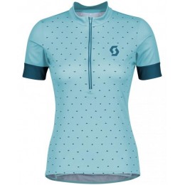 Fahrradbekleidung Radsport 2020 Damen SCOTT Endurance 20 Trikot Kurzarm Outlet blau Radtrikot Kaufen
