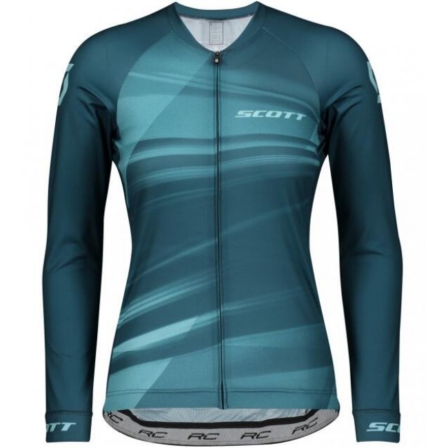 Fahrradbekleidung Radsport 2020 Damen SCOTT RC Pro Trikot Langarmblau Radtrikot Kaufen Fahrradbekleidung Radsport 2020 Damen SCOTT RC Pro Trikot Langarmblau Radtrikot Kaufen