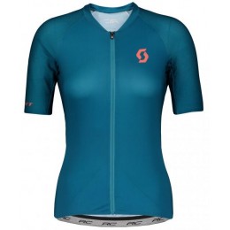 Fahrradbekleidung Radsport 2020 Damen SCOTT RC Premium Trikot Kurzarm Outlet Dunkelblau Radtrikot Kaufen