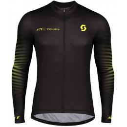 Fahrradbekleidung Radsport 2020 SCOTT RC TEAM 10 Trikot Langarmschwarz Radtrikot Kaufen