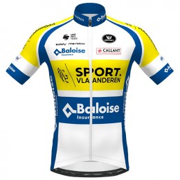 Fahrradbekleidung Radsport 2020 Sport Vlaanderen-Baloise Vermarc Trikot Kurzarm Outlet Radtrikot Kaufen
