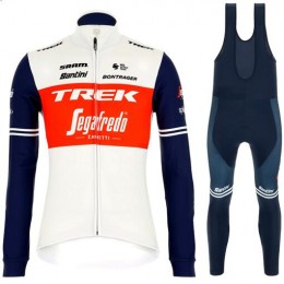 Fahrradbekleidung Radsport 2020 TREK-SEGAFREDO Set Trikot Langarm+ Trägerh Radtrikot Kaufen