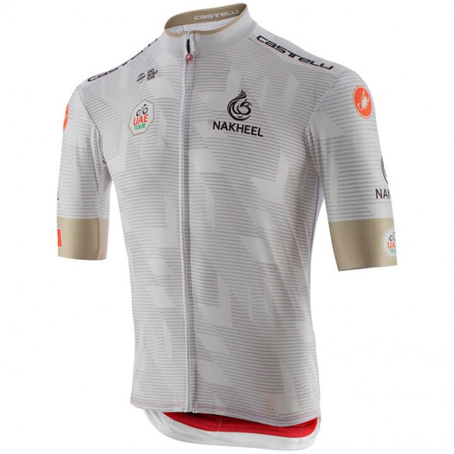 Fahrradbekleidung Radsport 2020 UAE Tour Trikot Kurzarm Outlet Weiß Radtrikot Kaufen Fahrradbekleidung Radsport 2020 UAE Tour Trikot Kurzarm Outlet Weiß Radtrikot Kaufen