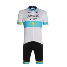 Fahrradbekleidung Radsport 2020 ASTANA PRO TEAM FRC Radbekleidung Satz Trikot Kurzarm+Trägerhosen Set Outl Radtrikot Kaufen
