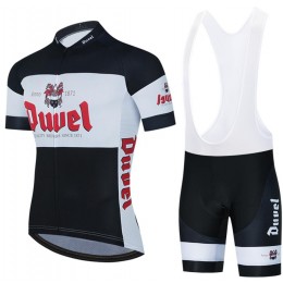 Fahrradbekleidung Radsport 2020 Duvel Beer Radbekleidung Satz Trikot Kurzarm+Trägerhosen Set Outlet Schwa Radtrikot Kaufen
