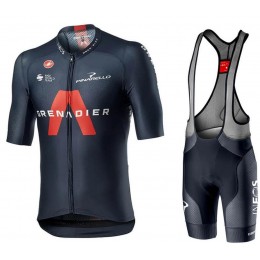 Fahrradbekleidung Radsport 2020 INEOS GRENADIER Aero Race 6.1 Radbekleidung Satz Trikot Kurzarm+Trägerhosen Set Outl Radtrikot Kaufen