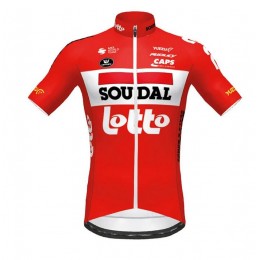 Fahrradbekleidung Radsport 2020 Lotto Soudal TdF Trikot Kurzarm Outlet rot We Radtrikot Kaufen