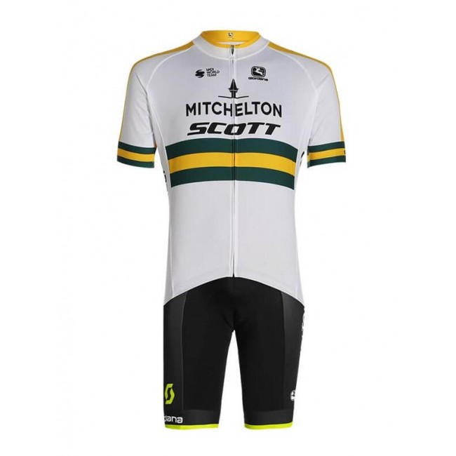 Fahrradbekleidung Radsport 2020 MITCHELTON SCOTT Australian Champion Radbekleidung Satz Trikot Kurzarm+Trägerhosen S Radtrikot Kaufen Fahrradbekleidung Radsport 2020 MITCHELTON SCOTT Australian Champion Radbekleidung Satz Trikot Kurzarm+Trägerhosen S Radtrikot Kaufen