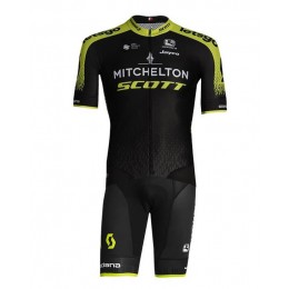 Fahrradbekleidung Radsport 2020 MITCHELTON SCOTT FRC Radbekleidung Satz Trikot Kurzarm+Trägerhosen Set Outl Radtrikot Kaufen
