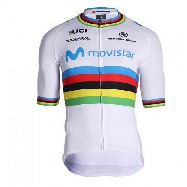 Fahrradbekleidung Radsport 2020 MOVISTAR TEAM World Champion Trikot Kurzarm Outl Radtrikot Kaufen Fahrradbekleidung Radsport 2020 MOVISTAR TEAM World Champion Trikot Kurzarm Outl Radtrikot Kaufen