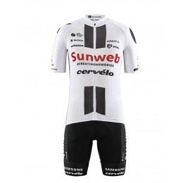 Fahrradbekleidung Radsport 2020 Team Sunweb Radbekleidung Satz Trikot Kurzarm+Trägerhosen Set Outl Radtrikot Kaufen