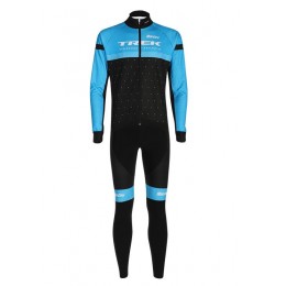 Fahrradbekleidung Radsport 2020 TREK FACTORY RACING CXC Set Radbekleidung Trikot Langarm+ Trägerhosen Bl Radtrikot Kaufen