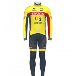 Fahrradbekleidung Radsport 2020 Wallonie Bruxelles Set Radbekleidung Trikot Langarm+ Trägerhos Radtrikot Kaufen