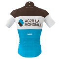AG2R La Mondiale 2019 Radtrikot kurzarm (langer Reißverschluss)-Radsport-Profi-Team