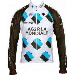 AG2R LA MONDIALE 2014 Radsport-Winterjacke Radsport-Profi-Team