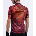 ALE CHECKER Radtrikot kurzarm schwarz/rot ALE CHECKER Radtrikot kurzarm schwarz/rot