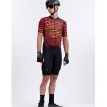 ALE CHECKER Radtrikot kurzarm schwarz/rot ALE CHECKER Radtrikot kurzarm schwarz/rot