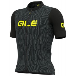 ALE CROSS Radtrikot kurzarm schwarz