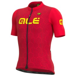 ALE CROSS Radtrikot kurzarm rot
