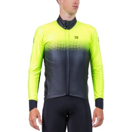 ALE GRADIENT Fahrradjacke neongelb/schwarz