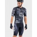 ALE SKULL Radtrikot kurzarm schwarz