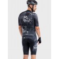 ALE SKULL Radtrikot kurzarm schwarz