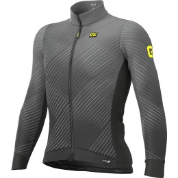 ALE STORM Radtrikot langarm schwarz/grau