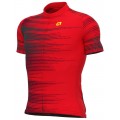 ALE TURBO Radtrikot kurzarm rot