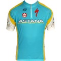 ASTANA 2012 Radsport-Profi-Team-Kurzarmtrikot mit kurzem Reißverschluss ASTANA 2012 Radsport-Profi-Team-Kurzarmtrikot mit kurzem Reißverschluss