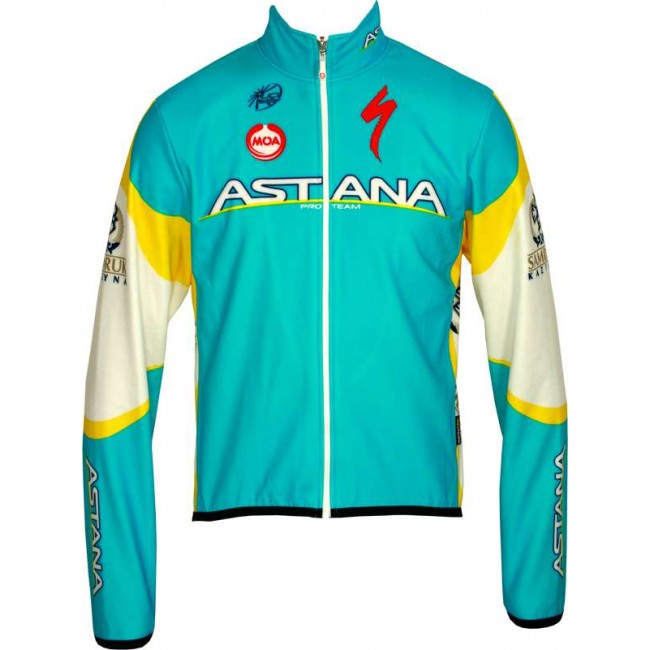 ASTANA 2012 Fahrrad Winterjacke-Radsport-Profi-Team ASTANA 2012 Fahrrad Winterjacke-Radsport-Profi-Team